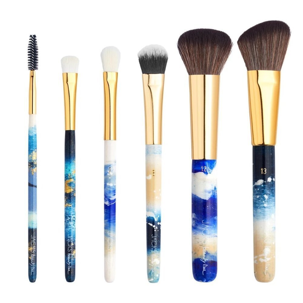 Designer‎ JACKS beauty line Makeup Brush Starter Set Aqua